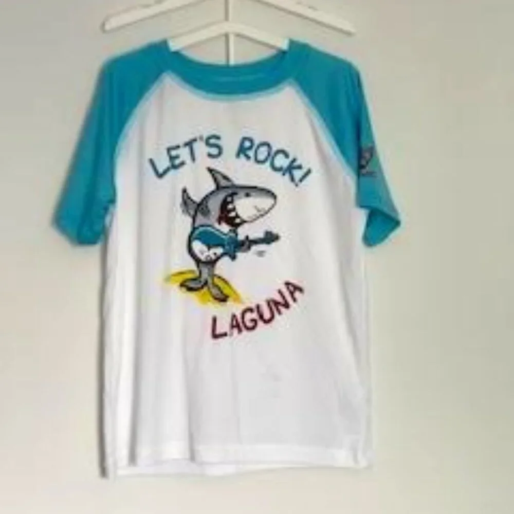 Laguna Boys Swim Set – T-Shirt & Shorts (Size 7)